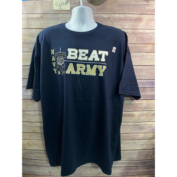 NEW Blue84 Navy College Football Beat Army T-Shirt Mens Size 2XL - Picture 1 of 9